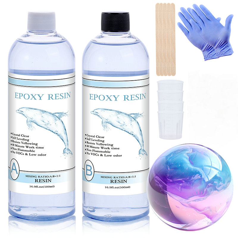 Mixing Cup Silicone - Résine époxy transparente 1:1, résine artistique