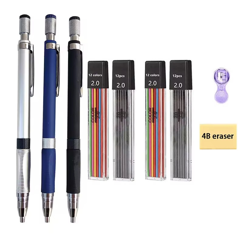 Staedtler Pencil Lumocolor - Ensemble de crayons mécaniques de 2,0