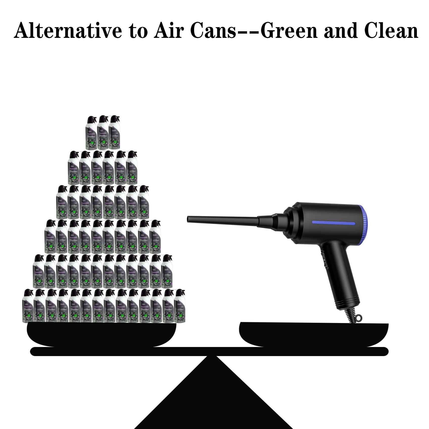 Plumeau d'air électrique sans  - Vacuum Chamber Small avis et prix