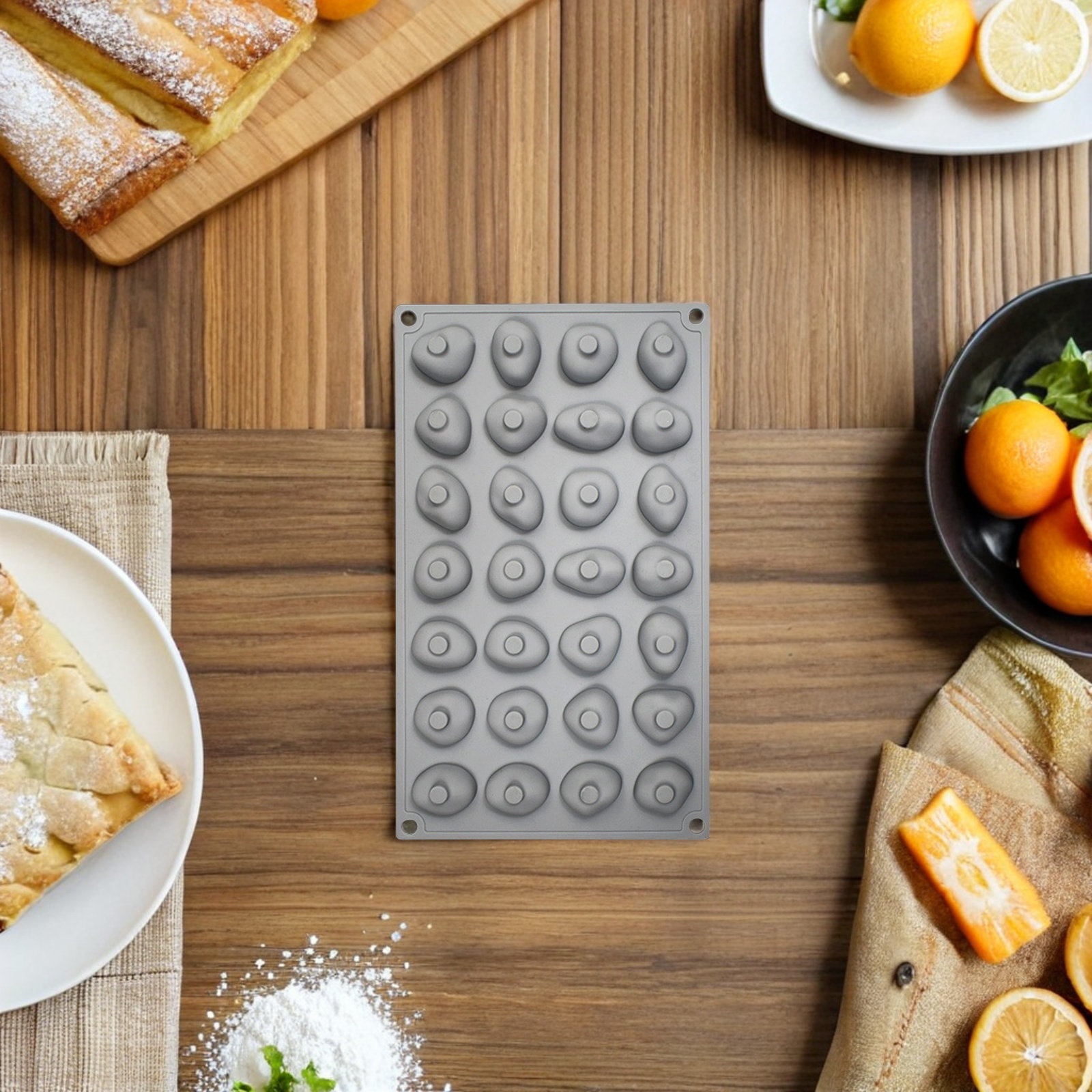 Lot de 2 moules en silicone an - Silicone Mold Tray avis et prix
