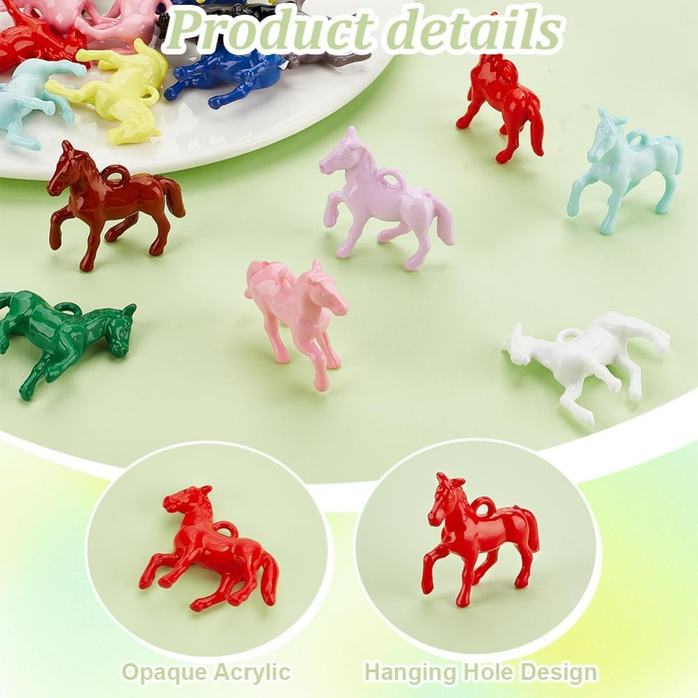 48 pièces pendentifs acrylique - Crafting Resin avis et prix